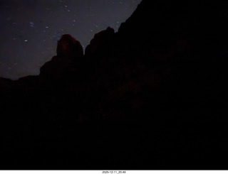 Utah - just outside Moab - night