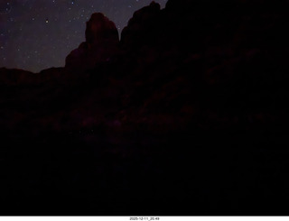 Utah - just outside Moab - night