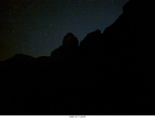 Utah - just outside Moab - night