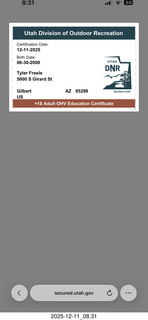 Utah - just outside Moab - night