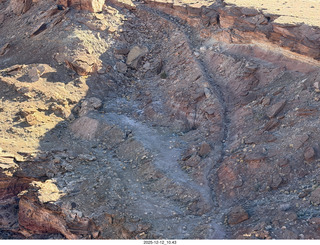 298 a2q. aerial - Utah - canyonlands - Mineral Canyon - mine area