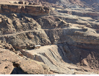 300 a2q. aerial - Utah - canyonlands - Mineral Canyon - mine