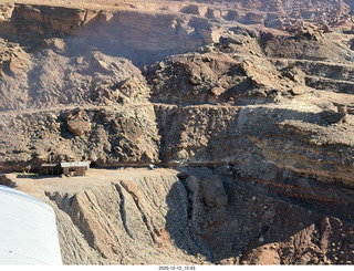 302 a2q. aerial - Utah - canyonlands - Mineral Canyon - mine
