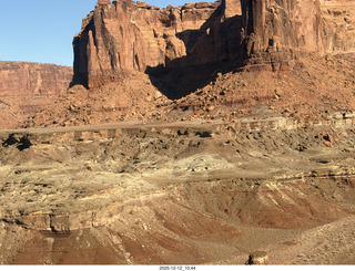 303 a2q. aerial - Utah - canyonlands - Mineral Canyon - mine area