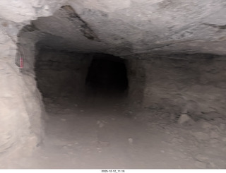 128 a2q. Utah - Mineral Canyon hike - inside the mine