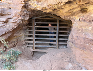 131 a2q. Utah - Mineral Canyon hike - mine - Tyler