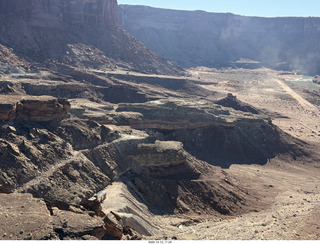 320 a2q. aerial - Utah - canyonlands - Mineral Canyon