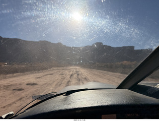 329 a2q. aerial - Utah - canyonlands - Mineral Canyon landing