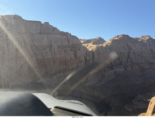 344 a2q. aerial - Utah - canyonlands - Hidden Splendor approach