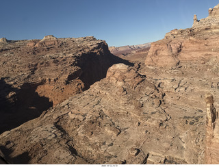 346 a2q. aerial - Utah - canyonlands - Hidden Splendor approach