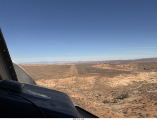 395 a2q. aerial - Utah - canyonlands - Sage Brush Bench landing
