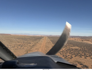 397 a2q. aerial - Utah - canyonlands - Sage Brush Bench landing