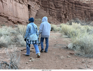 716 a2q. back at Mineral Canyon with Heather and Tyler