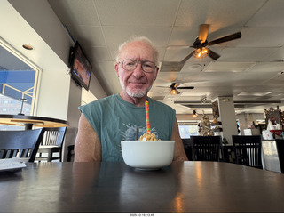 Adam birthday ice cream