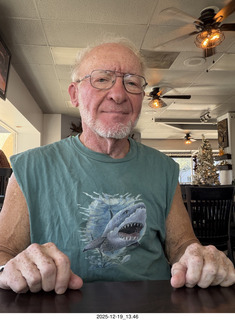 Utah - Hidden Splendor hike - Heather, Adam, and Tyler on rock