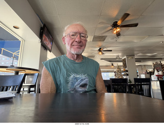Adam after birthday ice cream