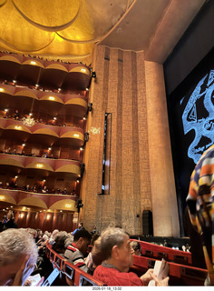 22 a2r. New York City - Manhattan - Lincoln Center - Metropolitan Opera - I Puritani - raising the chandeliers