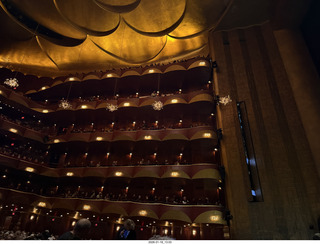 24 a2r. New York City - Manhattan - Lincoln Center - Metropolitan Opera - I Puritani - raising the chandeliers