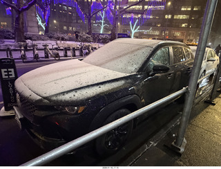 58 a2r. New York City - Manhattan - Lincoln Center  - snow