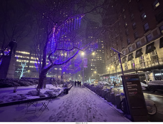 60 a2r. New York City - Manhattan - Lincoln Center  - snow