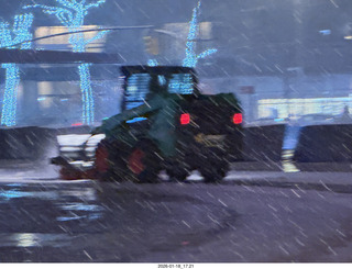 69 a2r. New York City - Manhattan - Lincoln Center  - snow plow