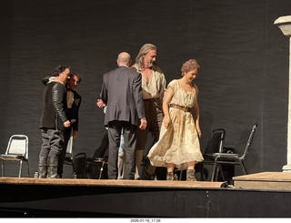 98 a2r. New York City - Manhattan - Lincoln Center  - Metropolitan Opera - I Puritani - after the show discussion