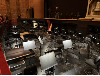 99 a2r. New York City - Manhattan - Lincoln Center  - Metropolitan Opera - orchestra pit