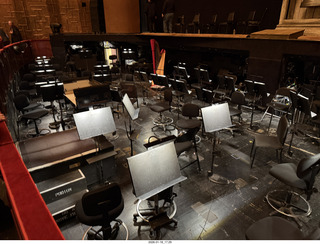 100 a2r. New York City - Manhattan - Lincoln Center  - Metropolitan Opera - orchestra pit
