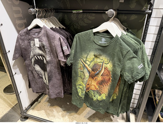 New York City - Manhattan - American Museum of Natural History - gift shop t-shirts