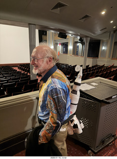 New York City - Manhattan - American Museum of Natural History  - Adam with rocket for godson Anthony