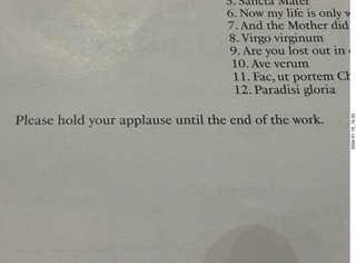 4 a2r. New York City - Manhattan - Carnegie Hall - Please hold your applause until the end of the work. (Not between movements.)