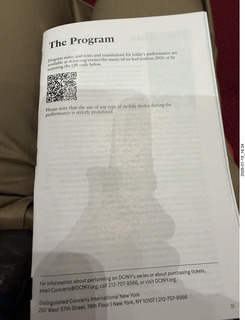 5 a2r. New York City - Manhattan - Carnegie Hall - Sir Karl Jenkins program