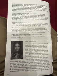 9 a2r. New York City - Manhattan - Carnegie Hall - Sir Karl Jenkins program