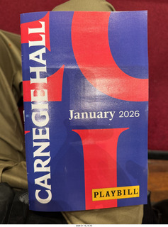 17 a2r. New York City - Manhattan - Carnegie Hall - Sir Karl Jenkins program