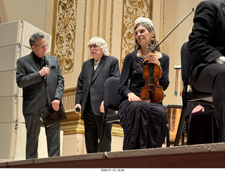 45 a2r. New York City - Manhattan - Carnegie Hall - Sir Karl Jenkins himself