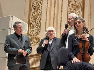 49 a2r. New York City - Manhattan - Carnegie Hall - Sir Karl Jenkins himself