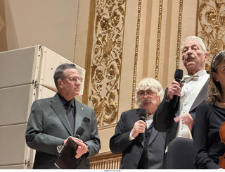 52 a2r. New York City - Manhattan - Carnegie Hall - Sir Karl Jenkins himself