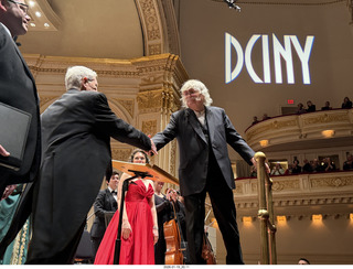 74 a2r. New York City - Manhattan - Carnegie Hall  - Sir Karl Jenkins himself
