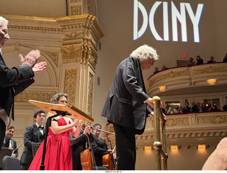 75 a2r. New York City - Manhattan - Carnegie Hall  - Sir Karl Jenkins himself