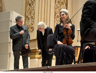 99 a2r. New York City - Manhattan - Carnegie Hall - Sir Karl Jenkins  himself