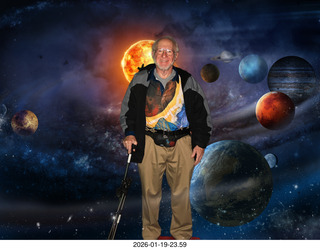 New York City - Manhattan - American Museum of Natural History - Adam photoshop