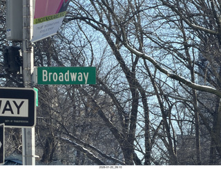 New York City - Manhattan - to Carnegie Hall  - Broadway sign