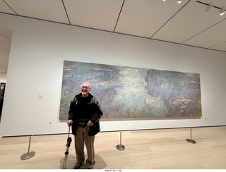 1 a2r. New York City - Manhattan - Museum of Modern Art (MOMA) - Monet and Adam