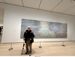 2 a2r. New York City - Manhattan - Museum of Modern Art (MOMA) - Monet and Adam