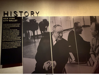 New York City - New York Ballet program