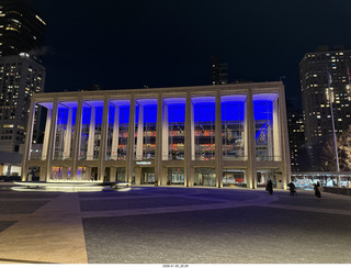 121 a2r. New York City - Manhattan - Lincoln Center