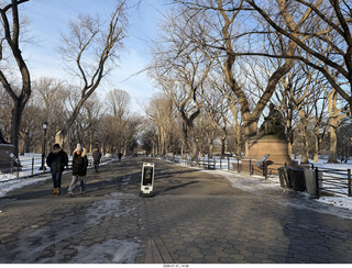 New York City - Manhattan - Rockafeller Center - ice skating rink with Prometheus
