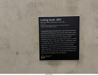 New York City - Manhattan - World Trade Center Museum sign