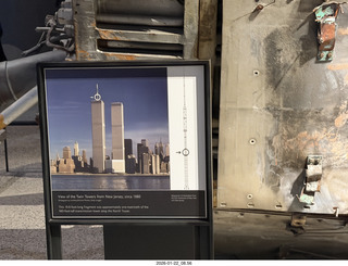 New York City - Manhattan - World Trade Center Museum sign