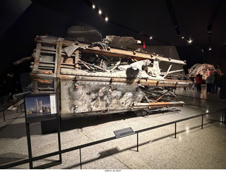 New York City - Manhattan - World Trade Center Museum firetruck